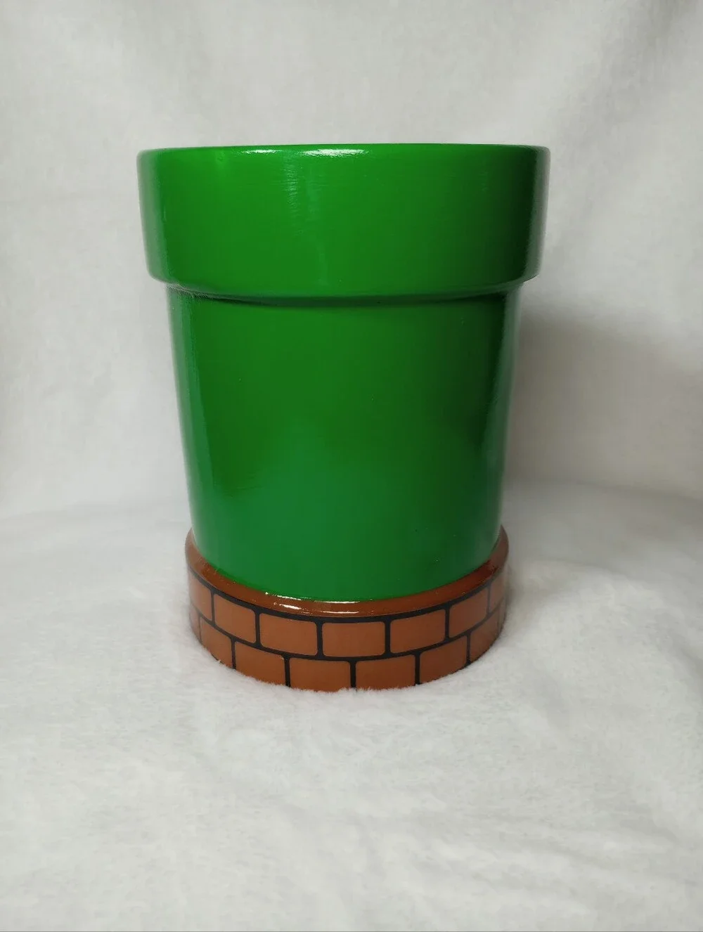 Super Mario Warp Pipe Pen Holder Plant Pot 6